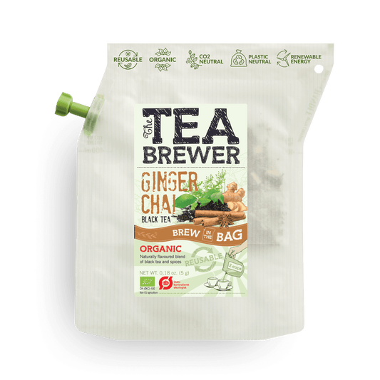 Ginger Chai Teabrewer – Schwarzer Tee mit Ingwer & Gewürzen