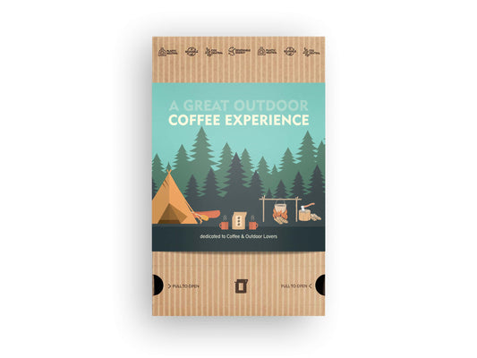 Outdoor coffee Gift Box – Kaffee Geschenkset für Camping & Wandern