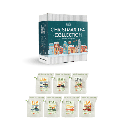 Tee Geschenkset zu Weihnachten – Die festliche Tea Brewer Kollektion (7 Sorten)-1
